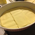 Montage des lasagnes